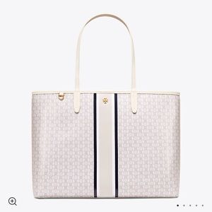 Tory Burch Gemini Link tote in white